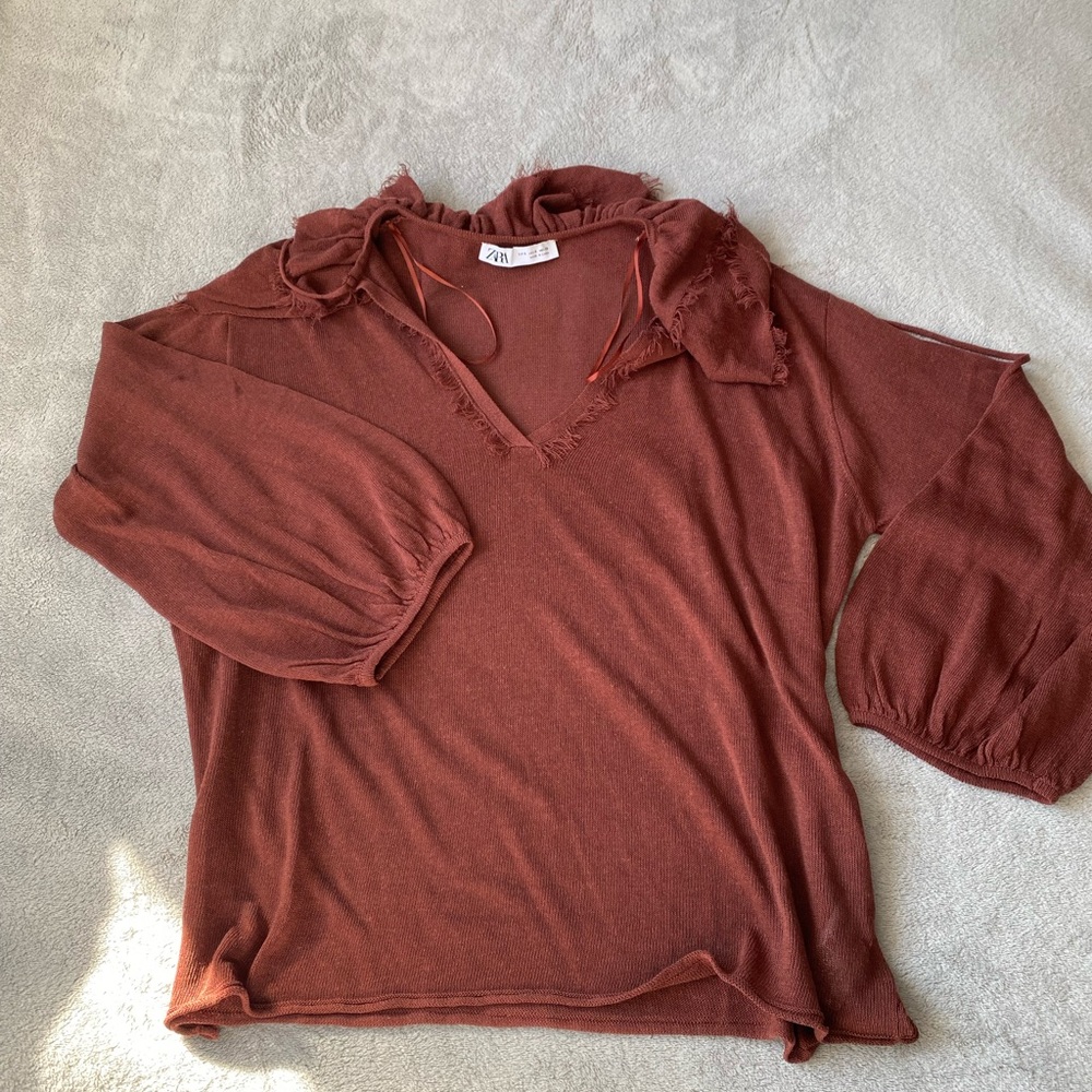 Zara long sleeve top